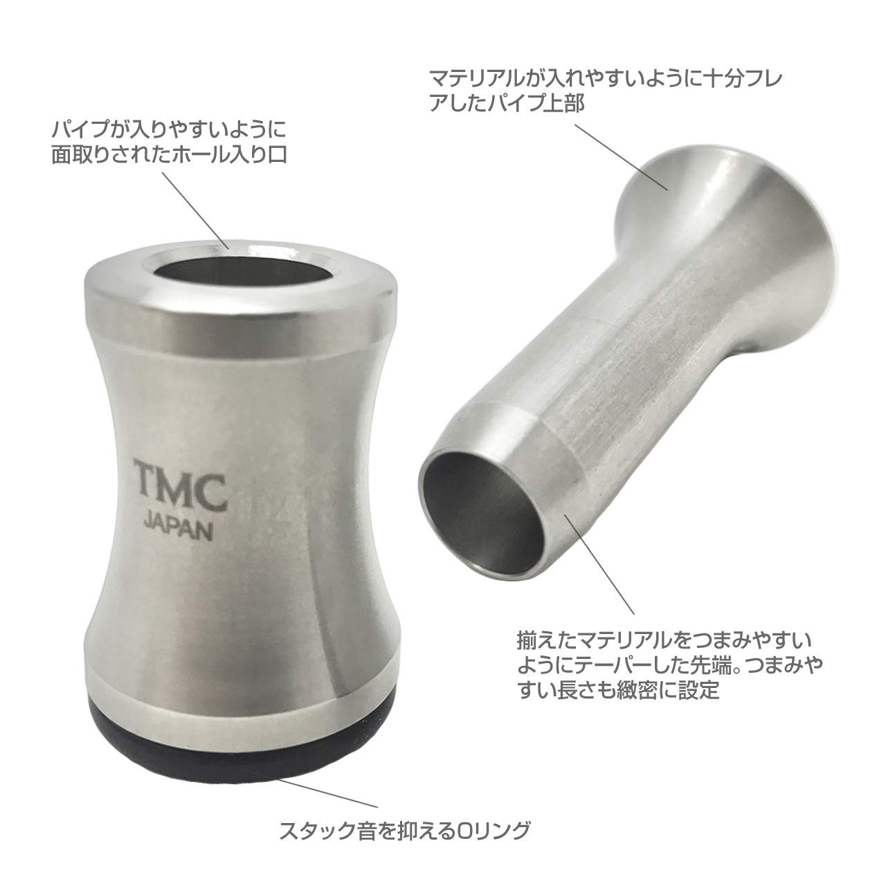 TIEMCO TMC Stacker Stainless Steel M Hair Stacker Fly Tying Tool