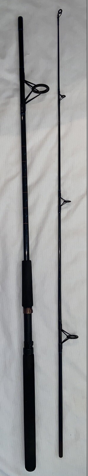 Ryobi Fintek Blue Hawk Graphite Fishing Rod BH 780MH Line 12-25# Lure 3/8-3oz