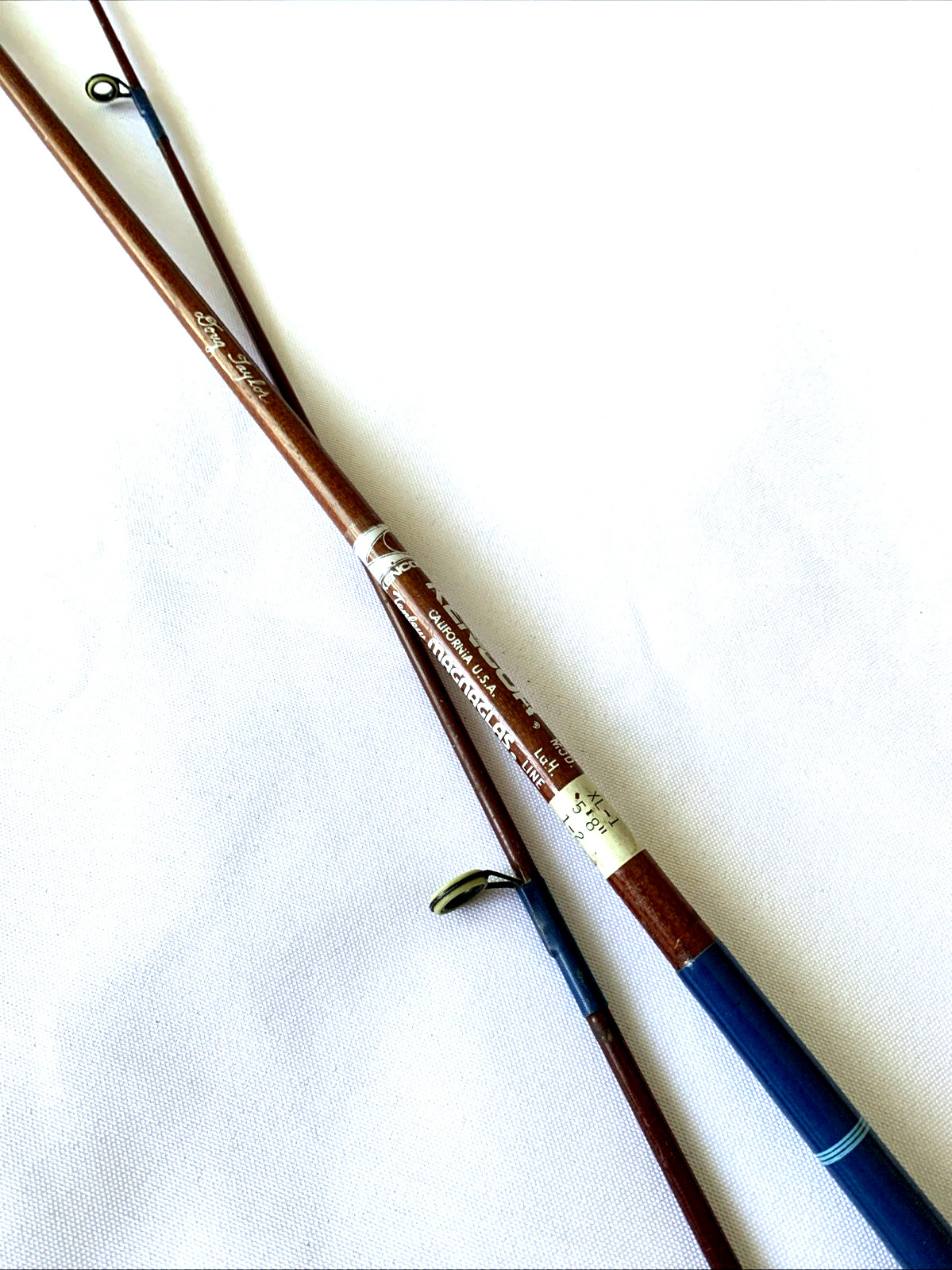 Kencor XL-1 Tenlew Magnaglas 5’8” Ultra Light 1-2Lb Fishing Rod Made In USA