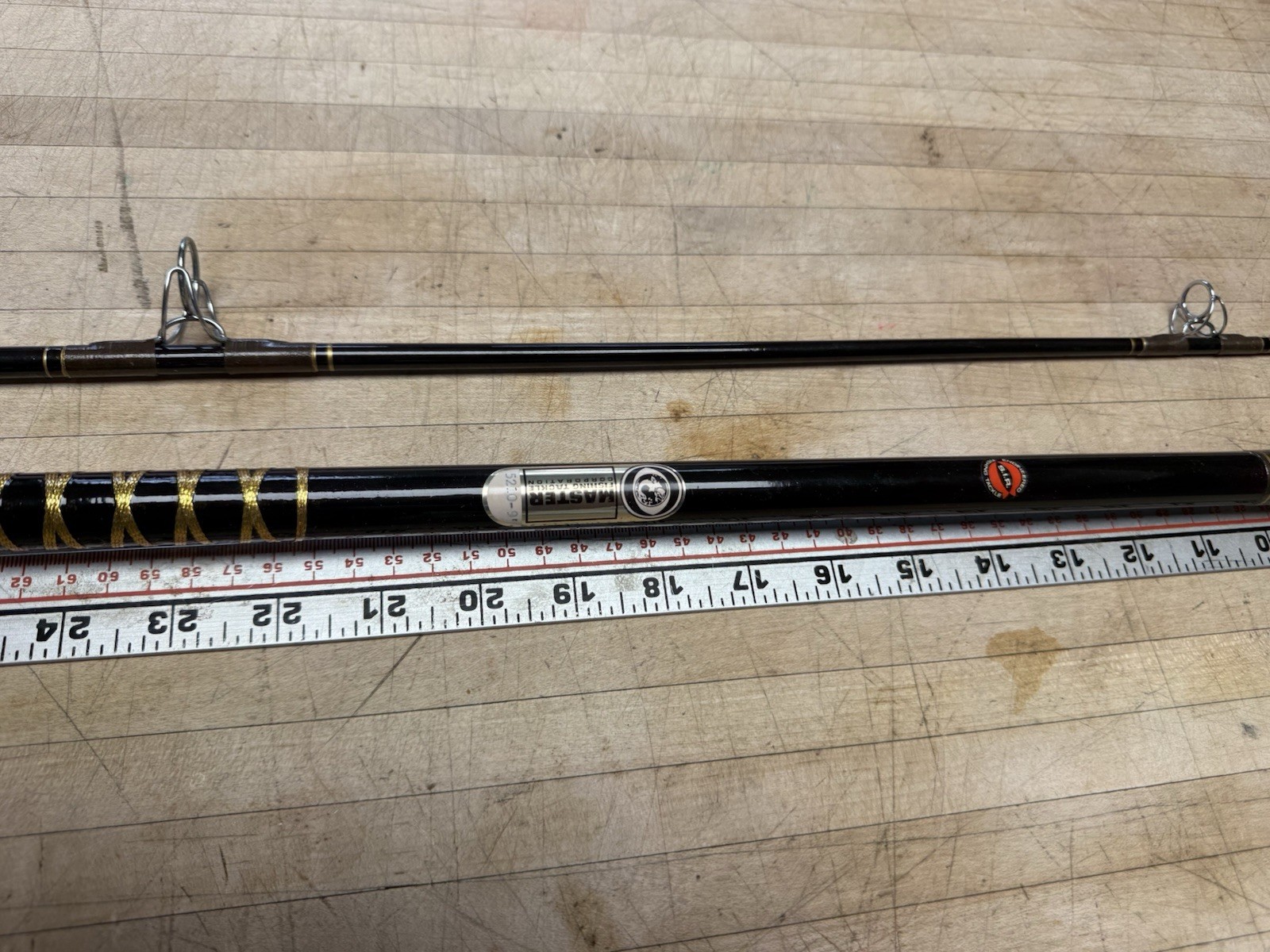 Vintage Fishing Spinning Rod Master Fishing Tackle Corp. – 2 Piece #5210 9’
