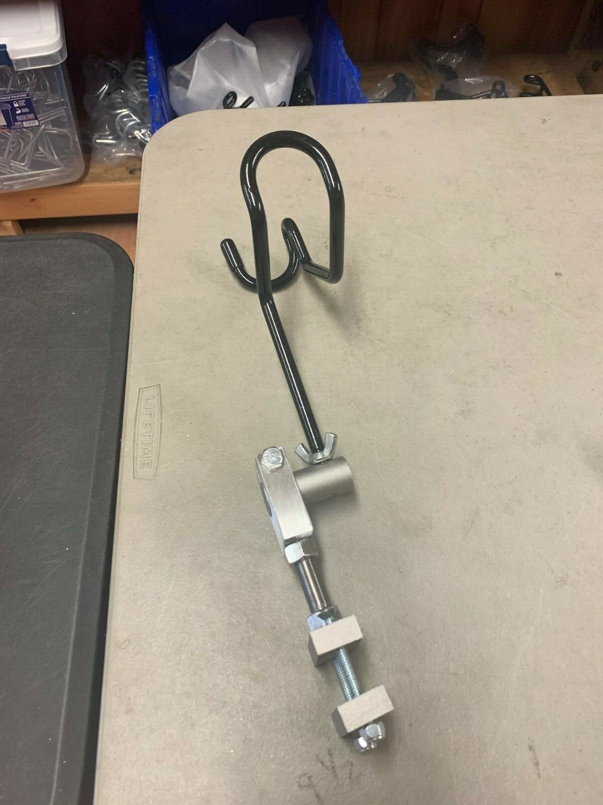 Fully Adjustable Single rodholders for pontoon rails