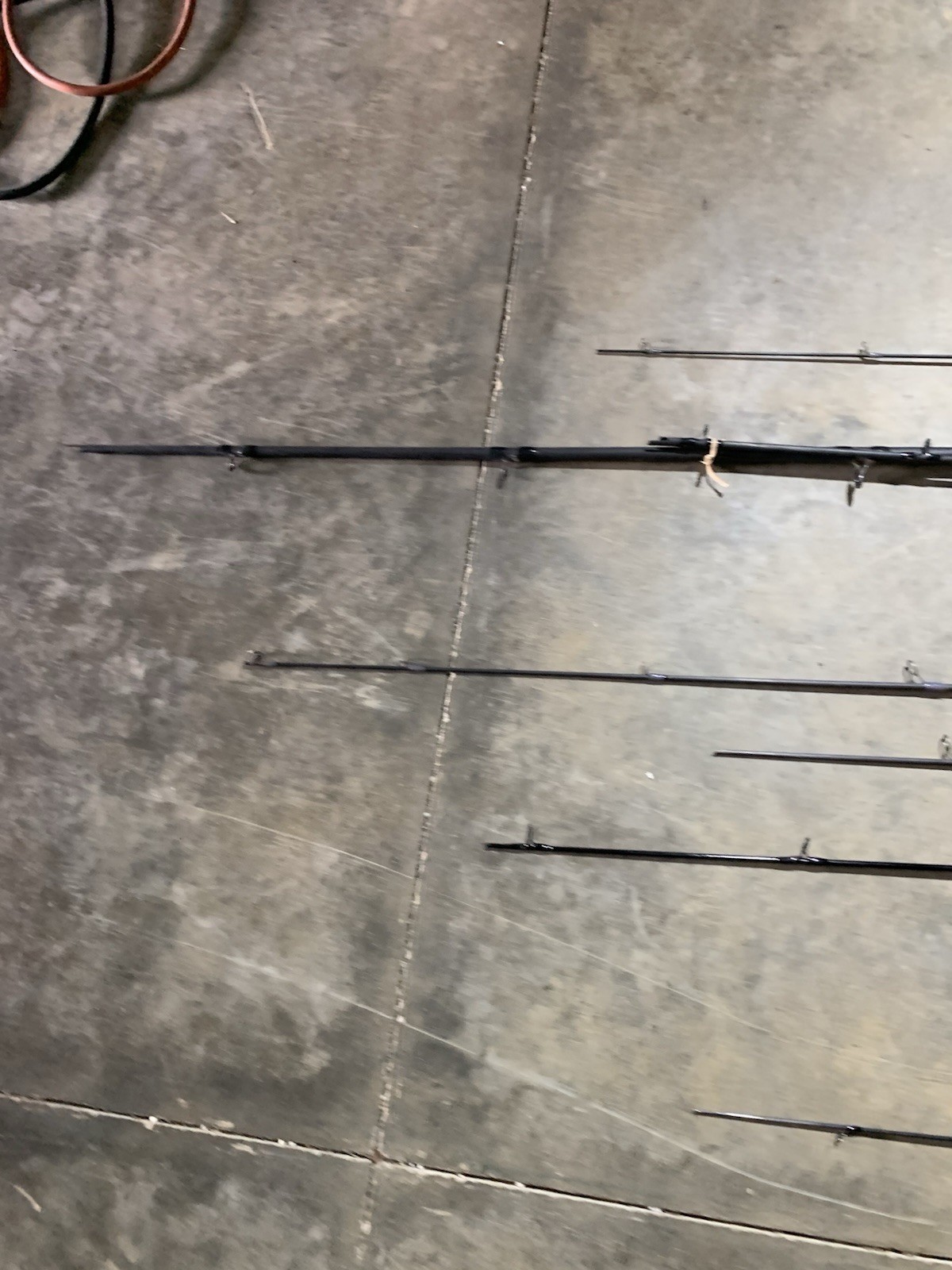LOT OF 10 BASS PRO SHOPS FISHING RODS (BROKEN)