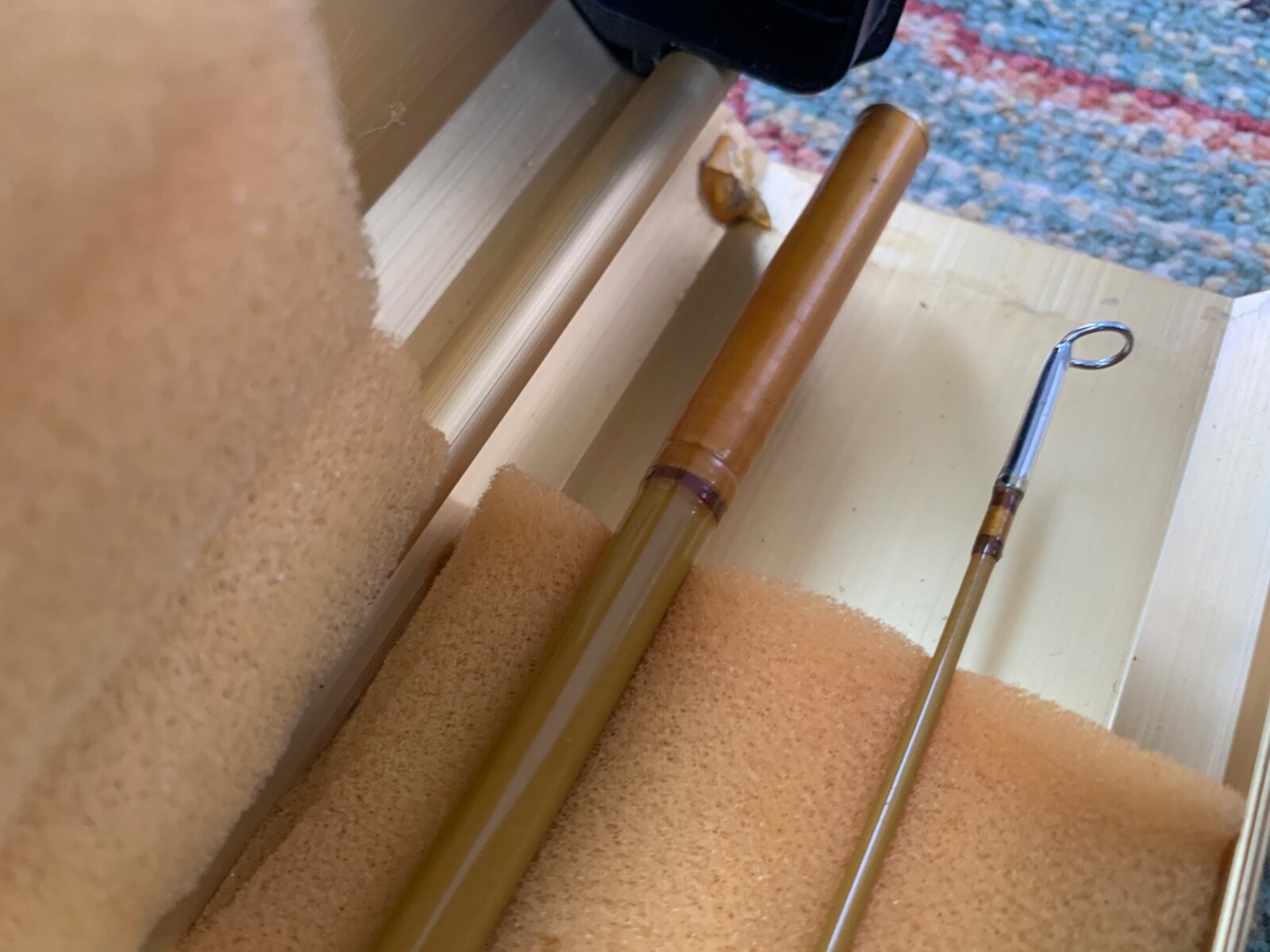 Garcia Conolon 2404 B fly fishing rod made in USA (20674)
