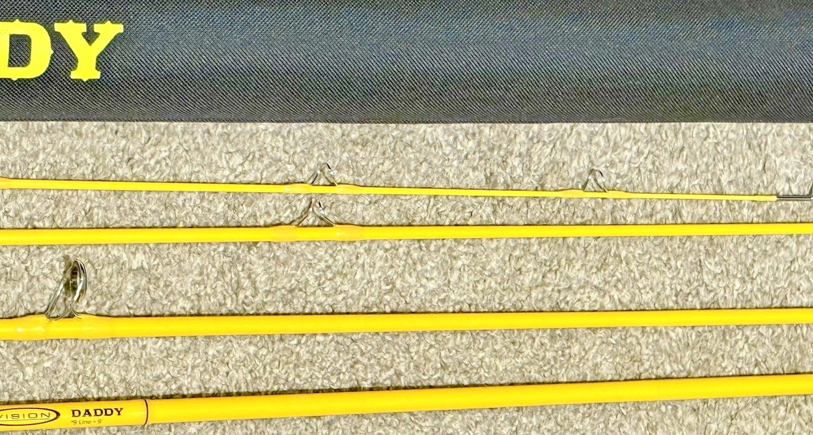Vision 9 Foot Daddy #9 Predator Pike 4 Piece Fly Rod & Tube