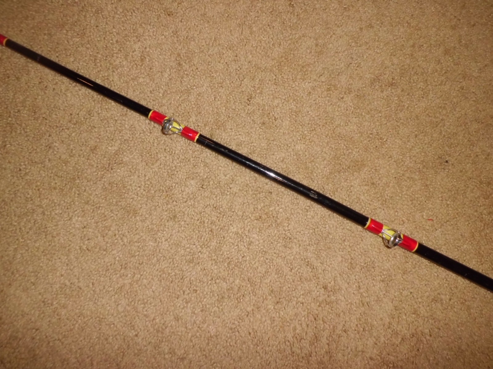 Vintage HARNELL 522 Conventional Boat 6’10” Rod made in USA- 20-40 lb test