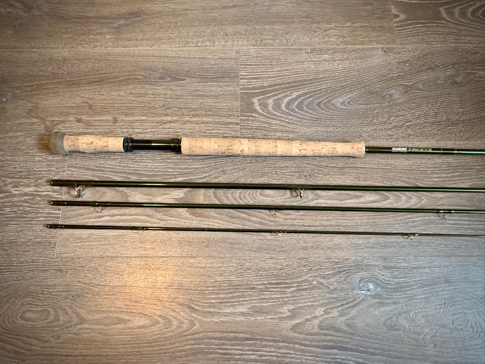 Sage Z-Axis 7136-4 13’6″ 7wt Spey Fly Rod Generation 5 w/ Tube & Sock Made USA