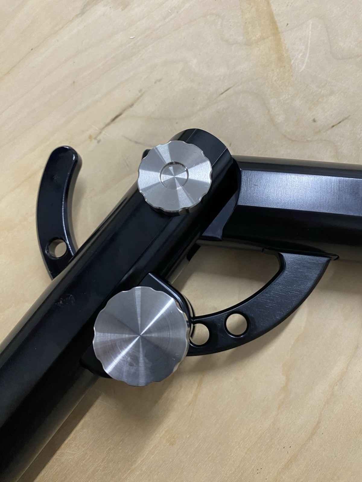 Custom Offshore Adjustable Rod Butt – #4 With Ferrule Nut 7 Position – Black