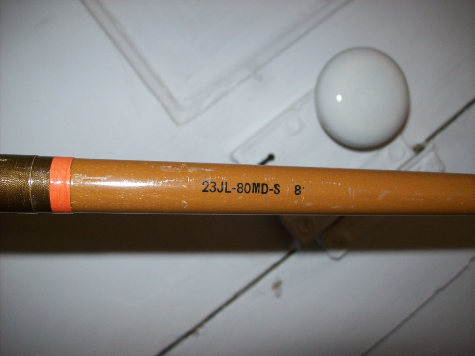 Vintage ST CROIX Rod Fishing Pole 8 Ft, 23JL-80MD-S, (Lure wts 1-4 oz), 1 PC