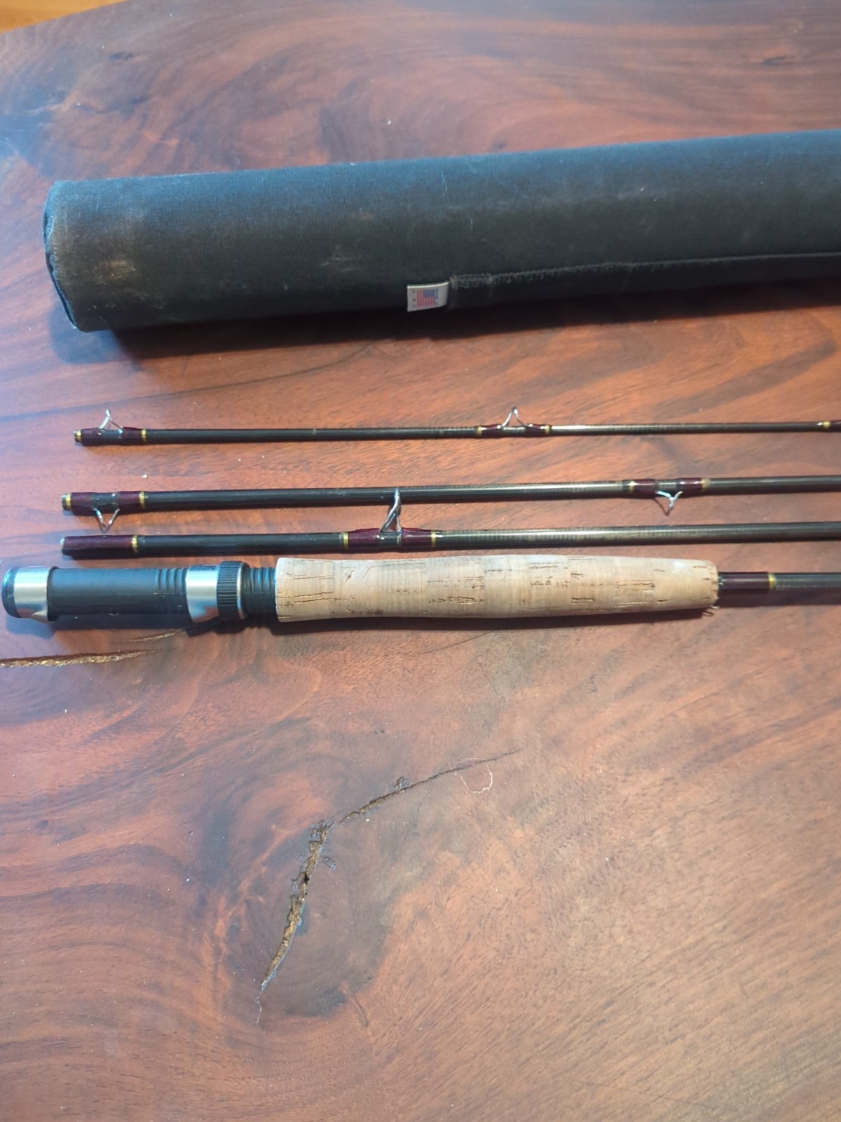 Cabela’s Wind River Wrf9 9 Ft Fishing Pole Five Wt Line With Case