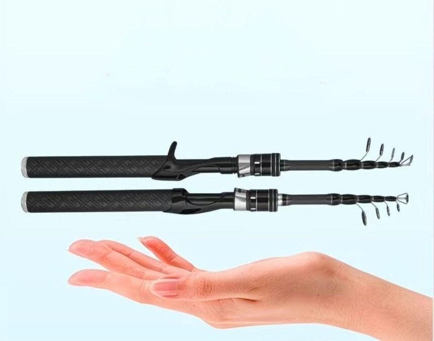 Telescopic Fishing Rods Carbon Fiber Ultra Light Rod Spinning Casting Fast Pole