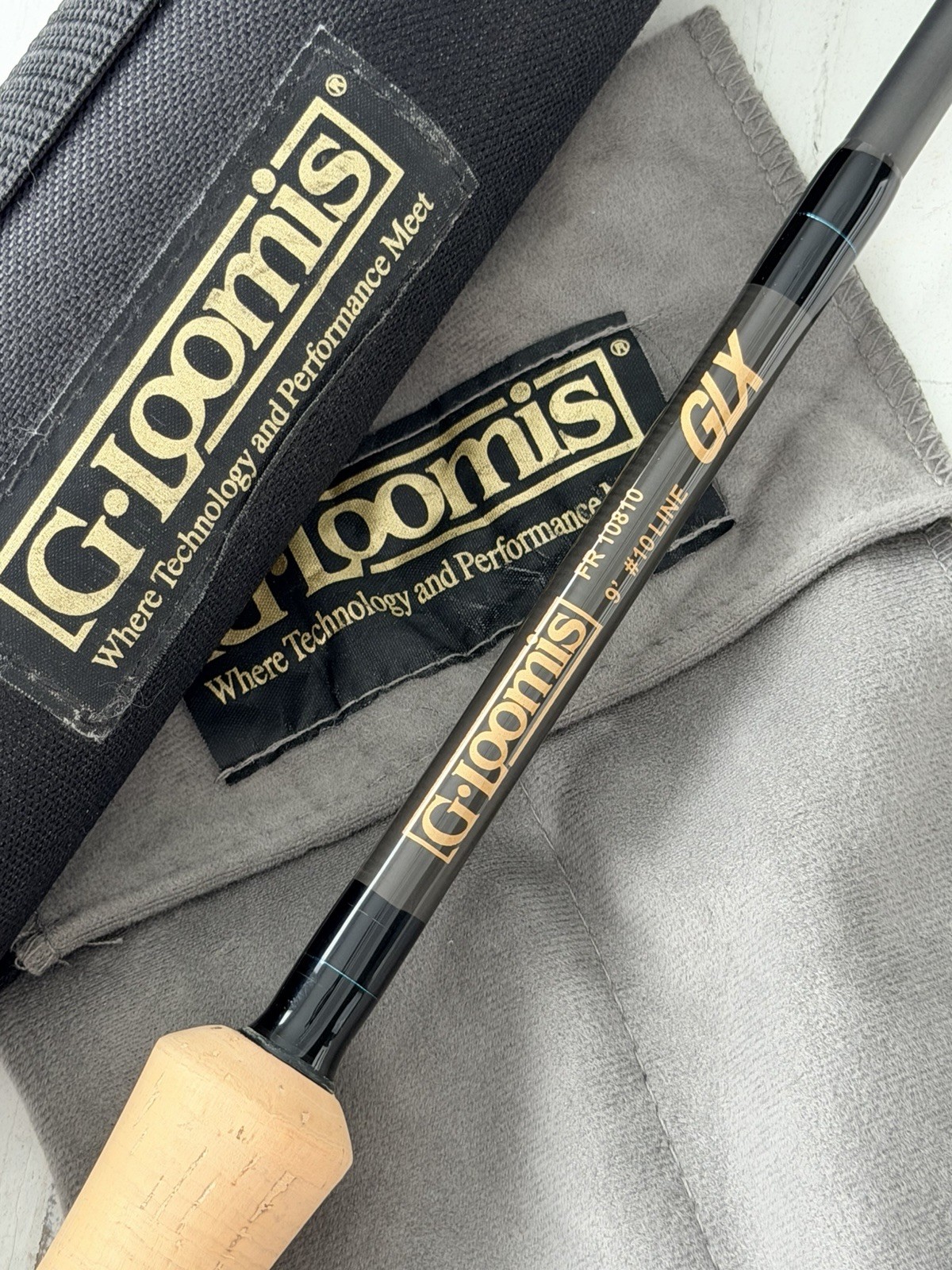 **BEAUTIFUL** 🔥 G LOOMIS OG Classic GLX 10wt. 9’ft~4pc fly rod!!! 🔥