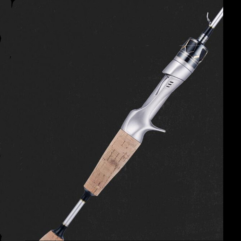 1.68M 1.8M Lure Fishing Rods Portable Ultra Light Rod Carbon Fiber Spinning Pole