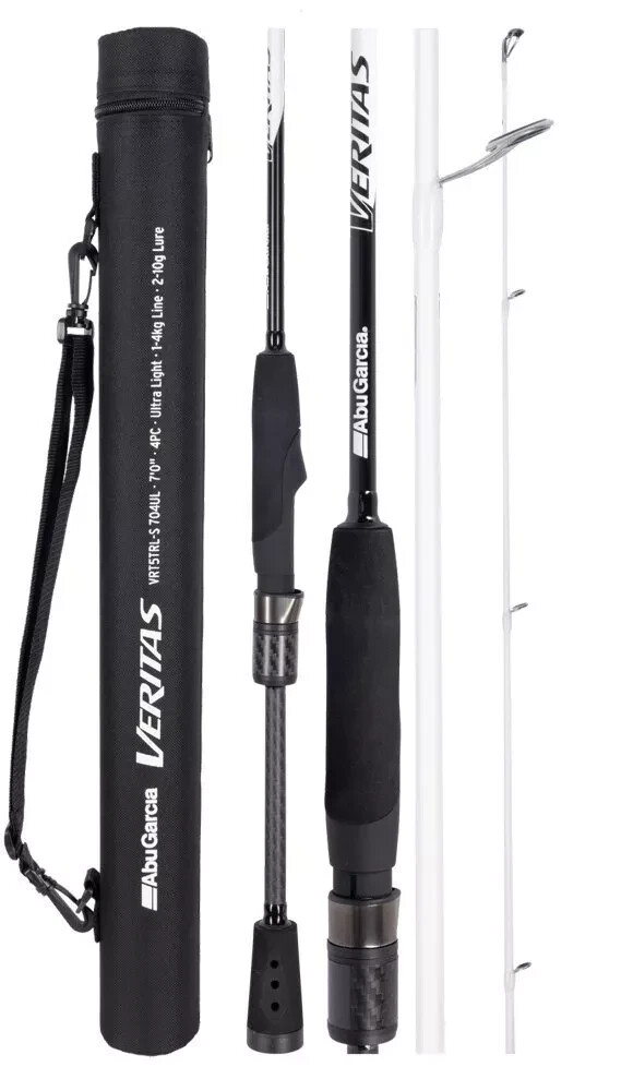 Abu Garcia Veritas V5 Travel Spin Fishing Rod 7’0″ 6-10kg 4 pc VRT5TRL-S 704H