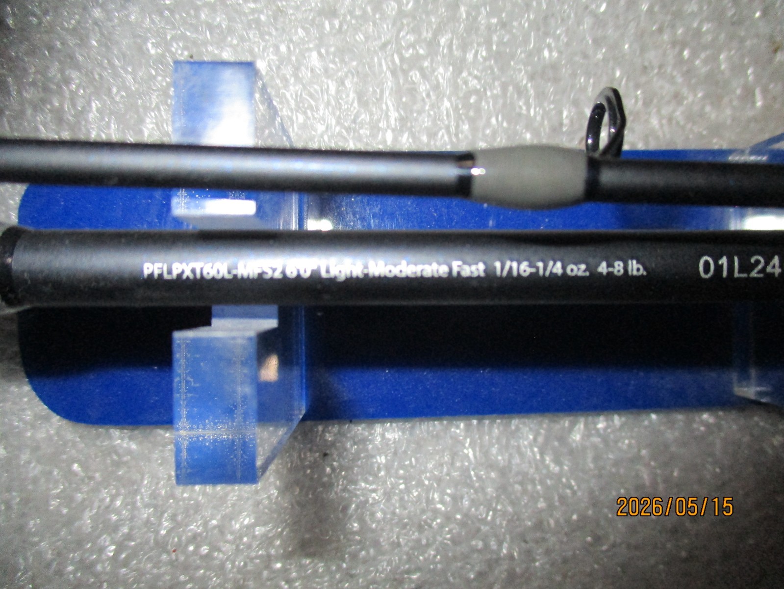 Pflueger President XT 6′ 2 Pcs LITE Moderate Fast Spinning Rod. Salesman Sample