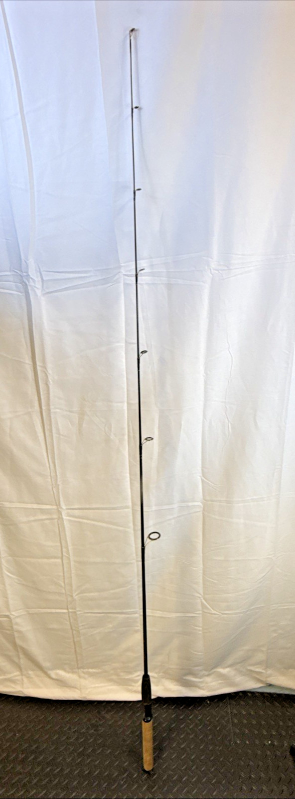 Vintage Zebco Quantum XL Graphite QXLS 60M 6′ Spinning Rod 1pc Medium Action