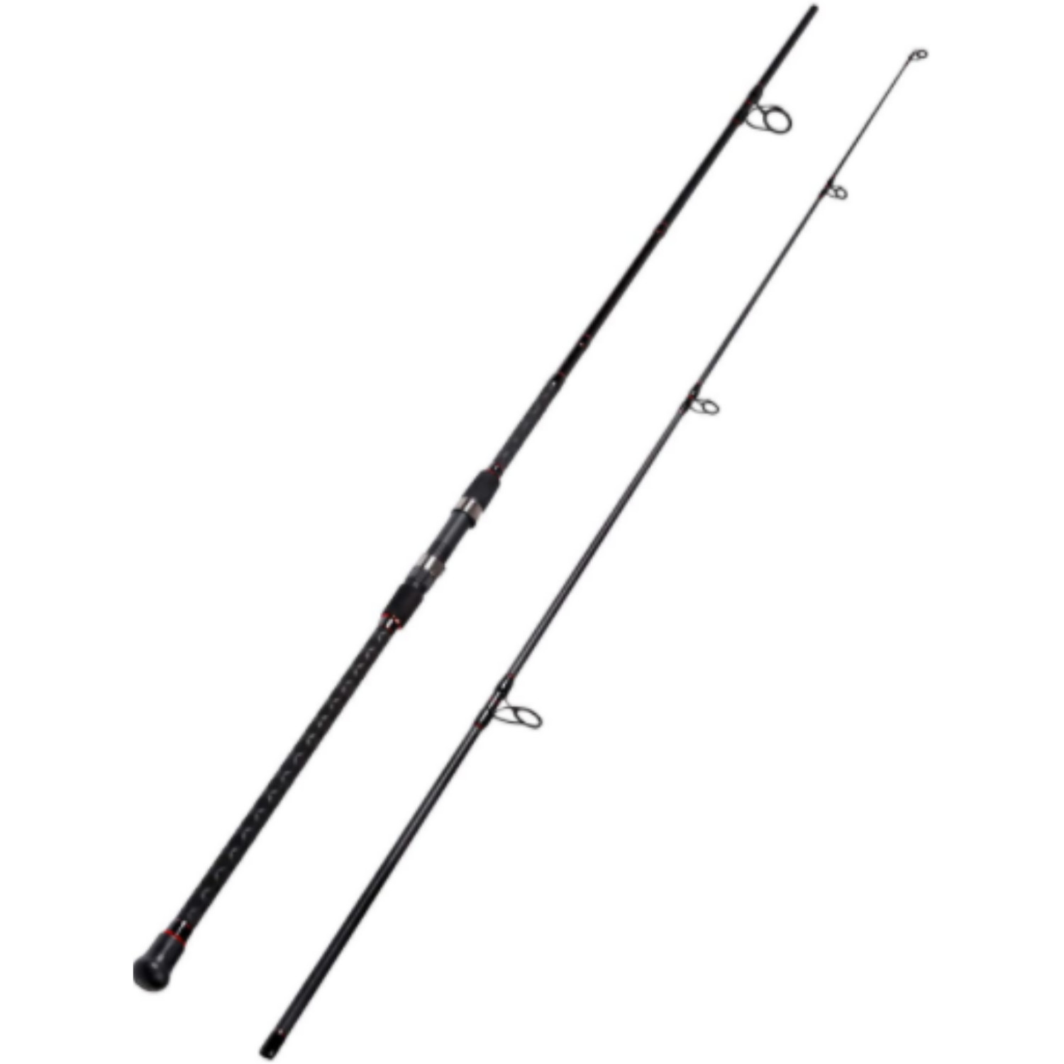 Fishing Rod 2 Piece 10ft Graphite Travel Rod Fiblink Surf Spinning Durable