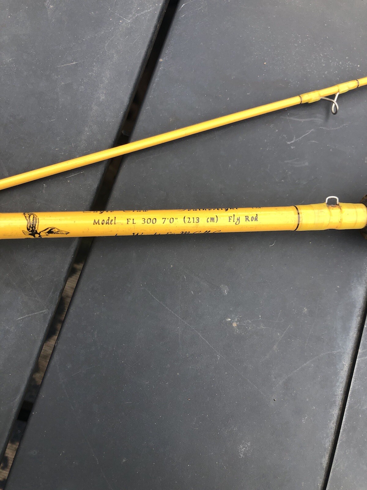 F Eagle Claw Feather light￼ Wright McGill Light FL-300 7’ Fly Rod Line Size 6oz