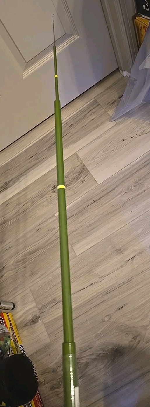 B&M Duck Commander 11′ Fiberglass Telescopic Panfish Pole Rod 4 Sections DCPAN