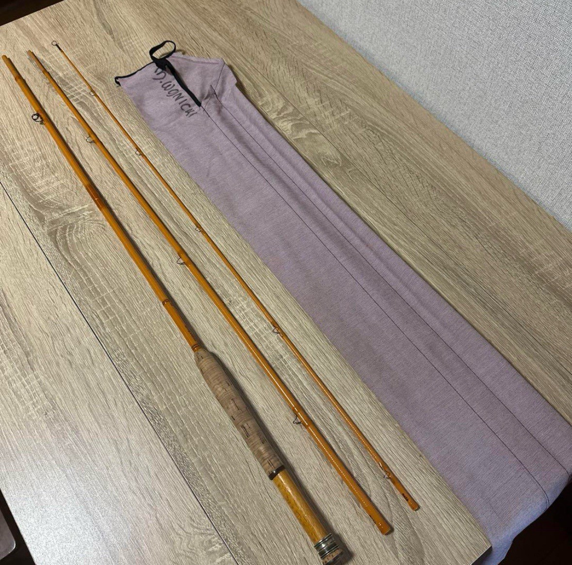 Mario Wojnicki 217P4#9506 Fly Rod Ship From Japan Free shipping