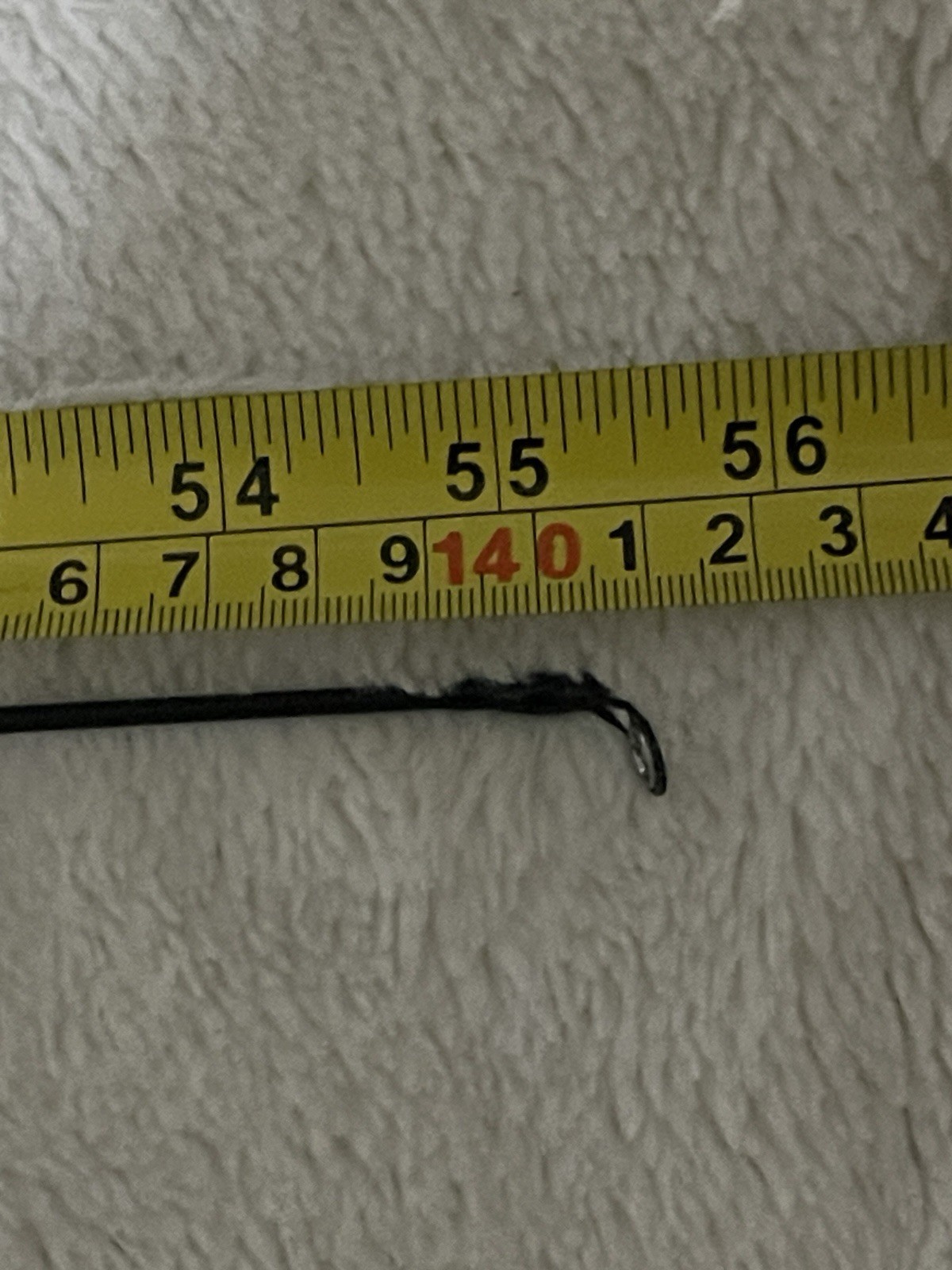Shakespeare Micro Series MCRSP 56 L 4’7″ Light 2 piece Rod clipped Tip EUC