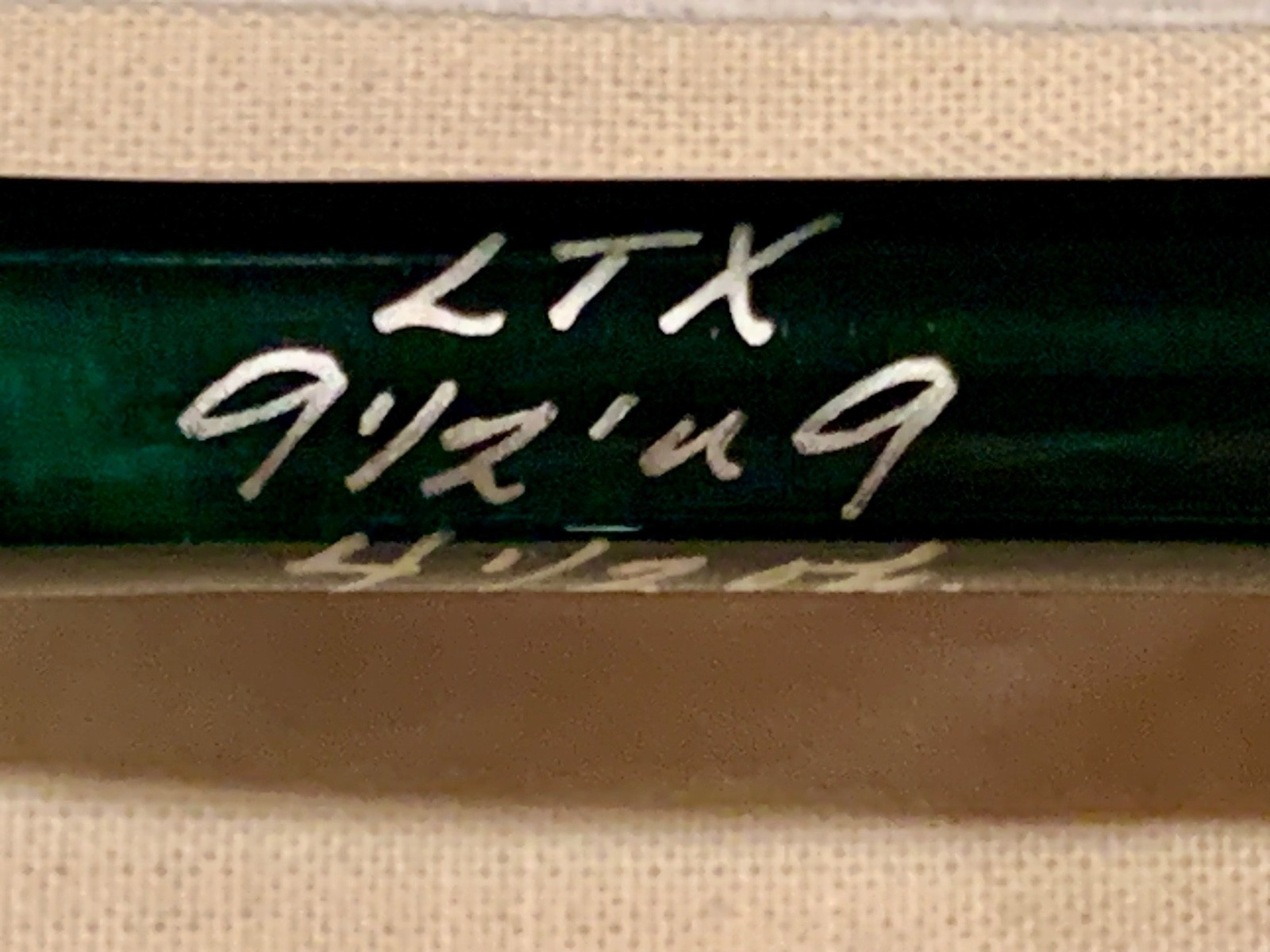 Winston LTX 9’6″ 9wt, Maple reel seat / New