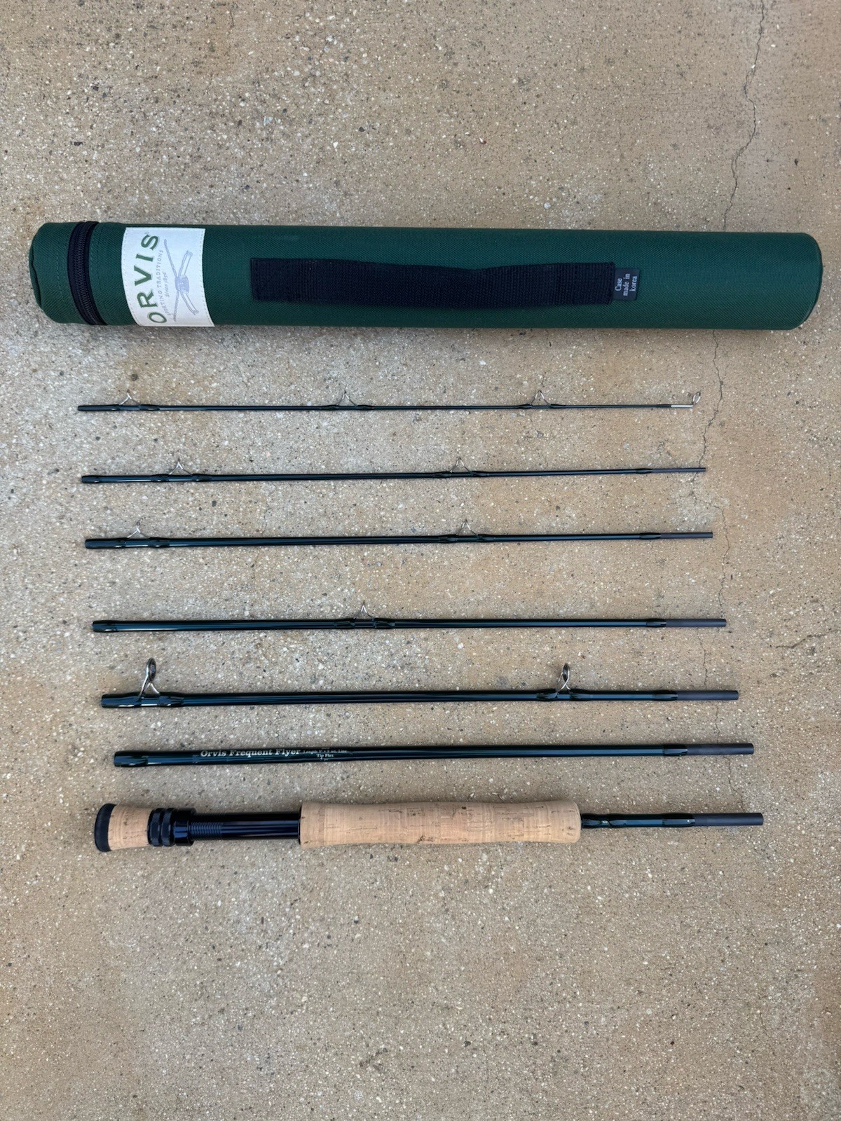 ORVIS Frequent Flyer 909 9′ 9wt. 7p Fly Fishing Rod and ORVIS CFO V Reel/Spool