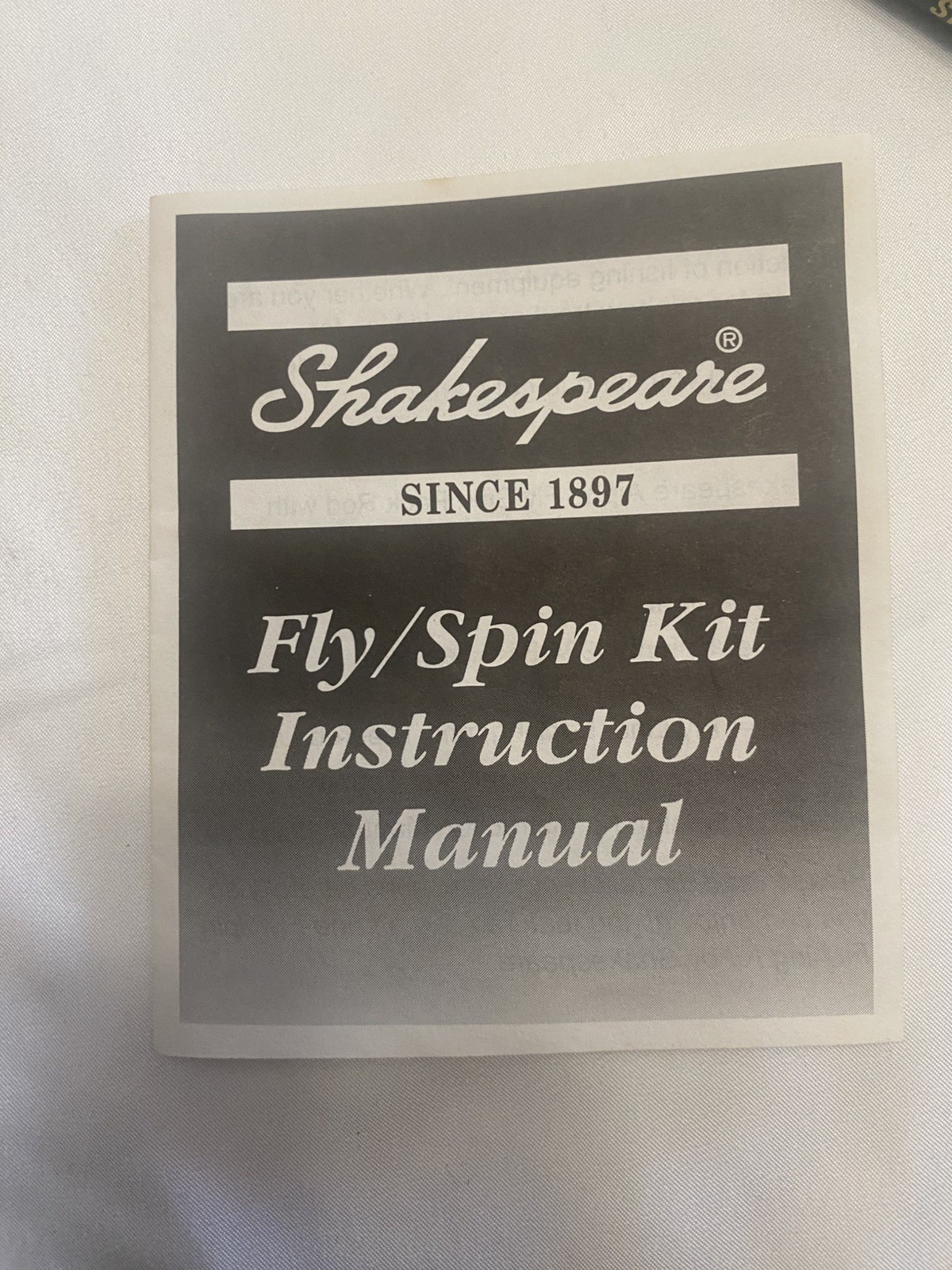 Vtg Marlboro Unlimited Fly Fishing Set – Canvas Bag Shakespeare / Pflueger
