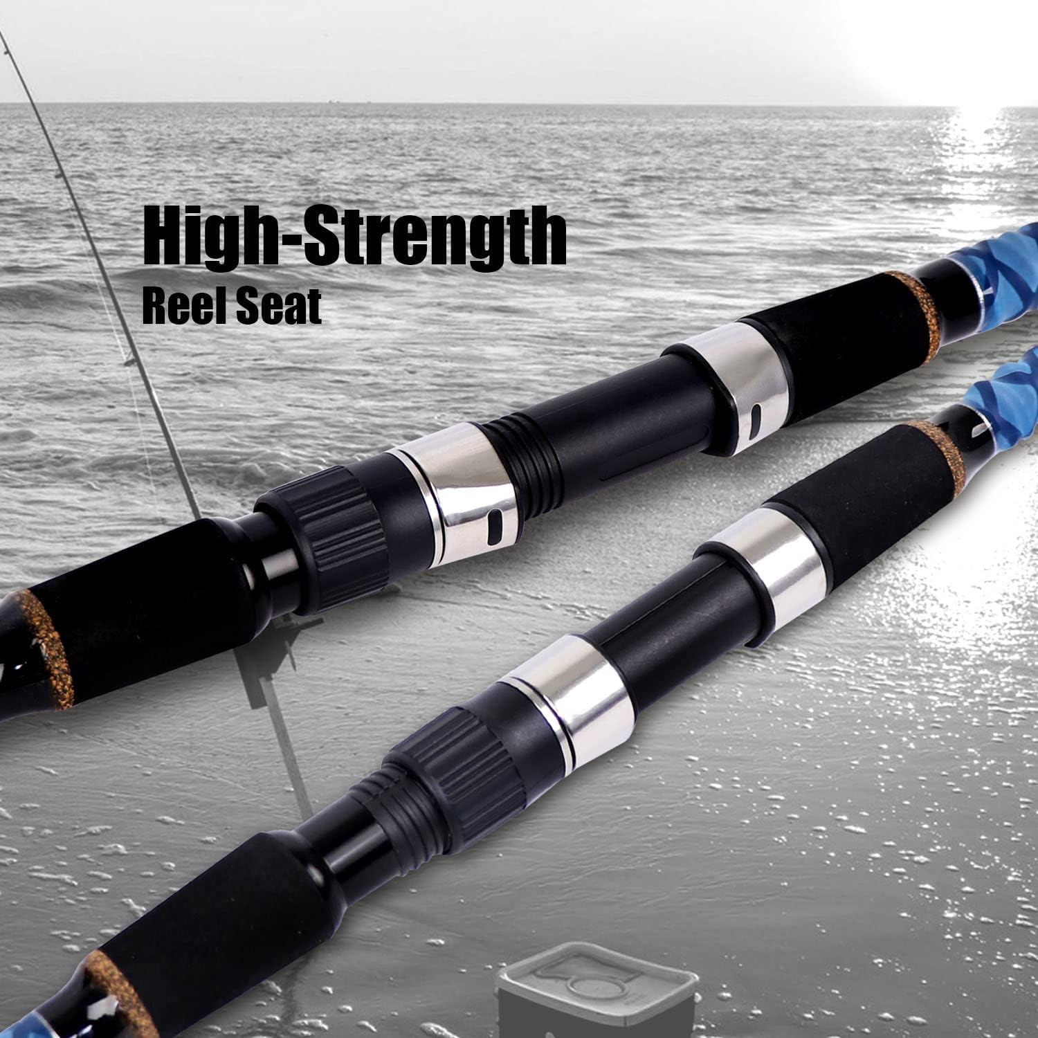 Surf Spinning Fishing Rod Carbon Travel Surf Rod 2 Piece/3 Piece/4 Piece Spinnin