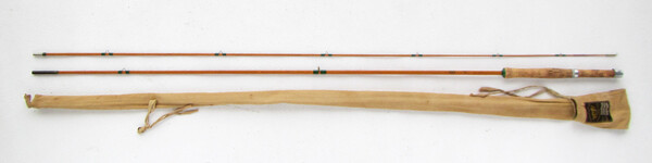 Pezon & Michelle Wet 9′ #6 2pc 1top Bamboo Fly Fishing Rod