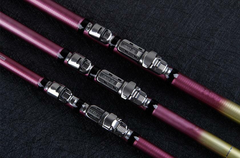 Ultra Short Portable Spinning Telescopic Fishing Rod Fast Action Ultra Light Rod