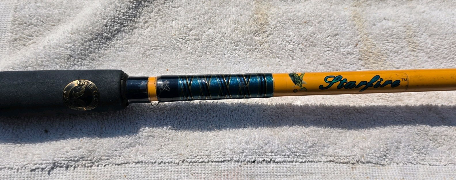 Eagle Claw Starfire SF404 8’6 2 Pc Trolling Rod AFTCO Roller Guides Fishing Rod