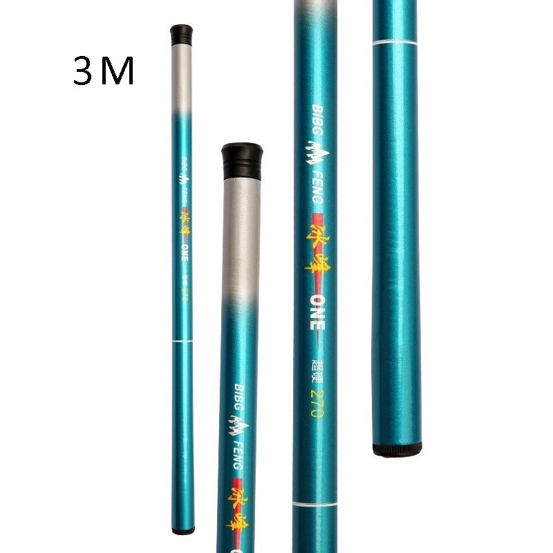 Telescopic Portable Fishing Pole Fiberglass Ultralight Fishing Rod 1.8m-3.6m