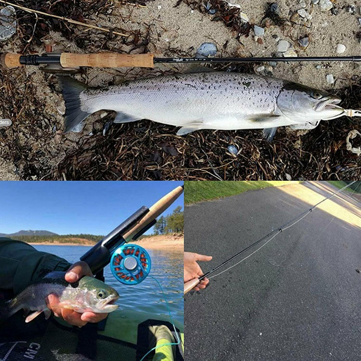 Black Star Fly Fishing Rod 4/5/6/7/8WT 9FT Fast Action IM10 Carbon with Tube