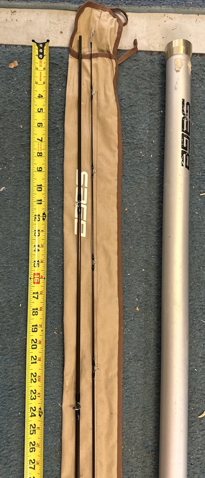 Sage Graphite II GFL890 RP #8 Line 9’ 3-3/4oz. Fly Fishing Rod W/ Tube
