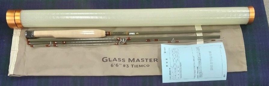 Tiemco GM663-4 Fly Rod 6ft 6in 3 4pc from Japan