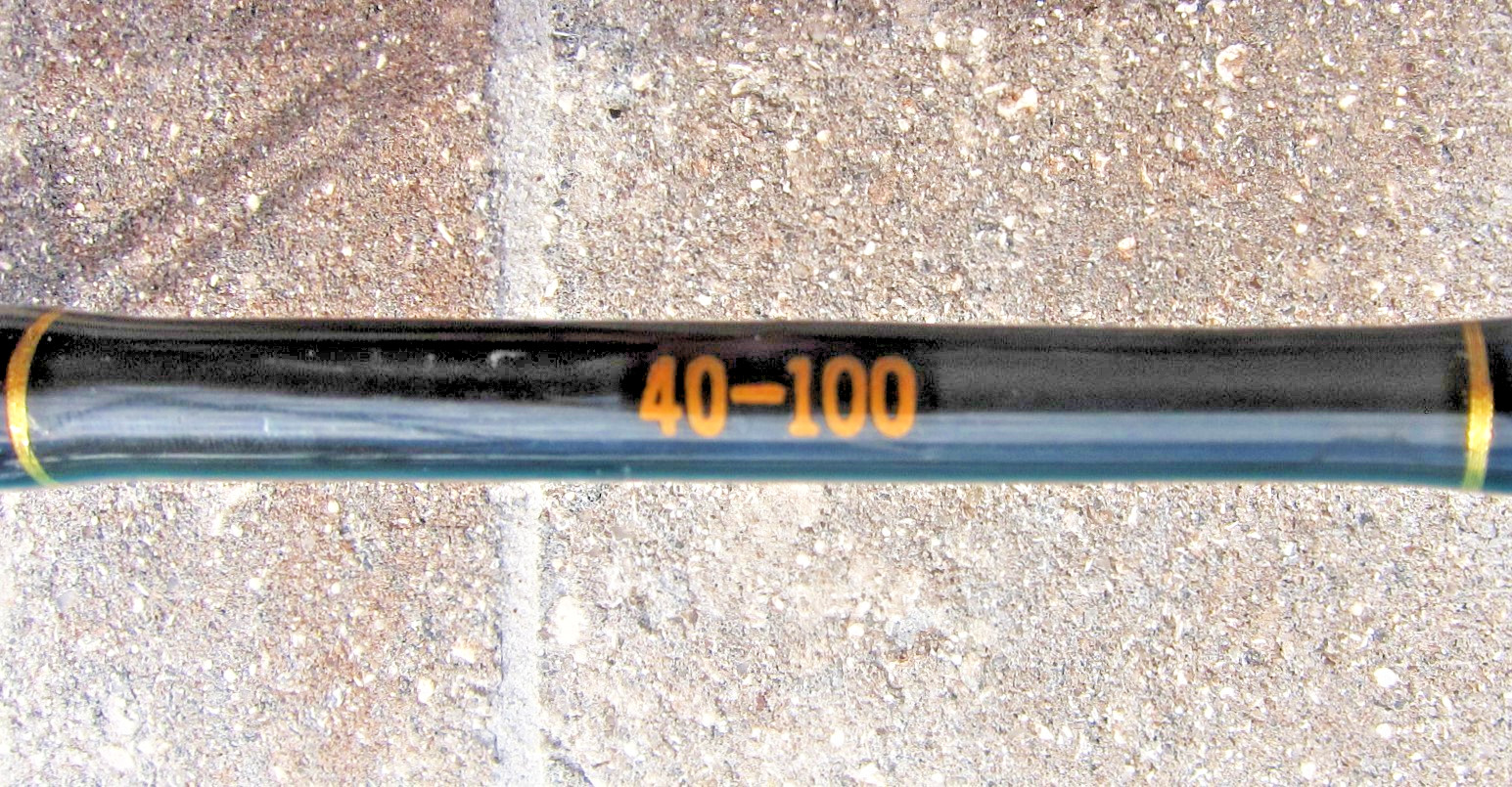 Custom Big-Game Stand-Up Rod with AFTCO Rolle Guides: 5’8″; 40-100lb- GOOD CD! a