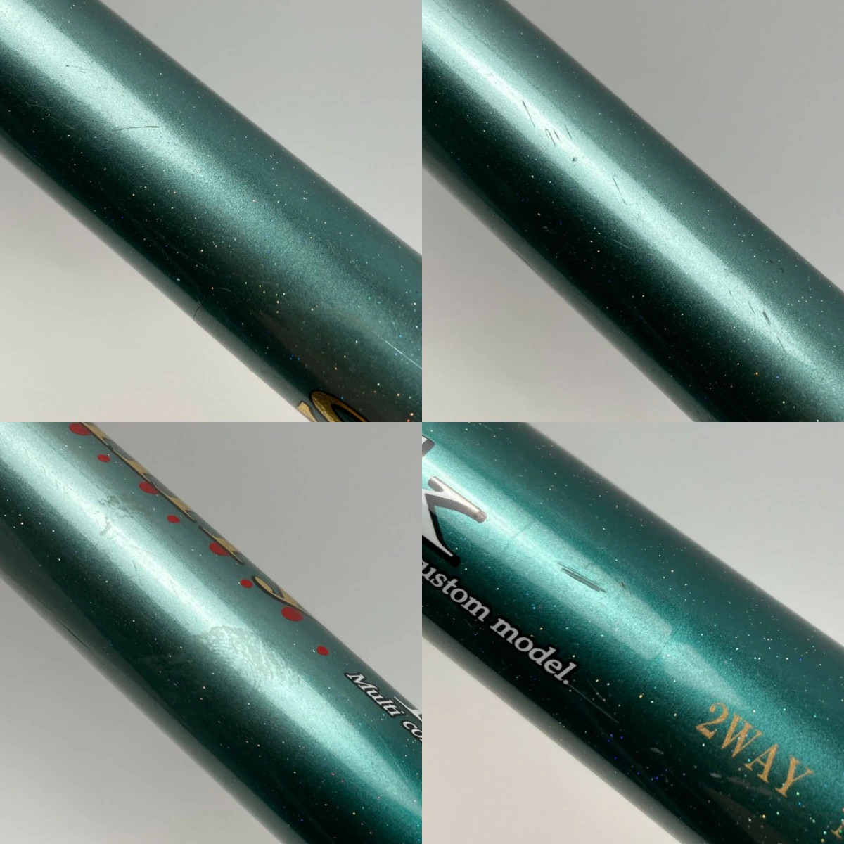 NISSIN Uzaki Shinymark 2WAY MB Trout Fishing Rod 5.3ft (63in) B Used