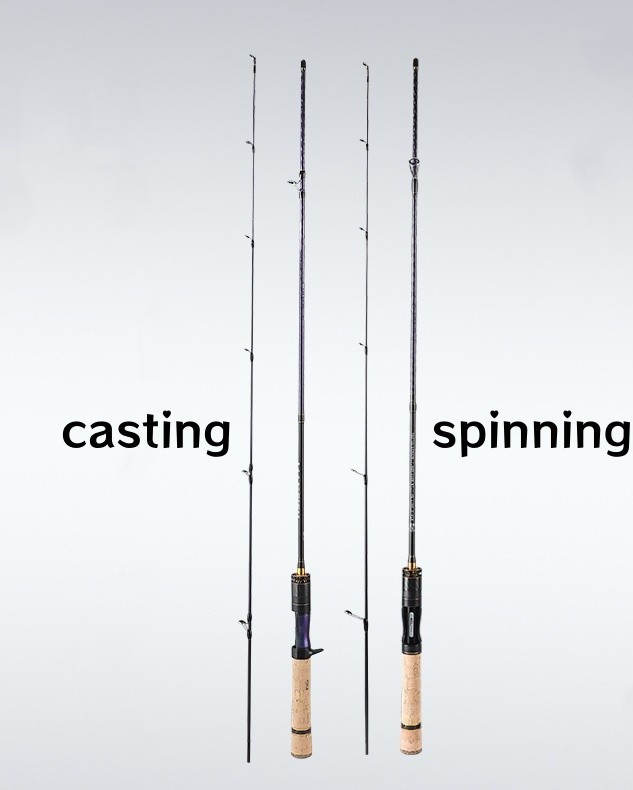 Fishing Rod Carbon Fiber Ultra Light Spinning Casting Poles Fast Travel Lure Rod