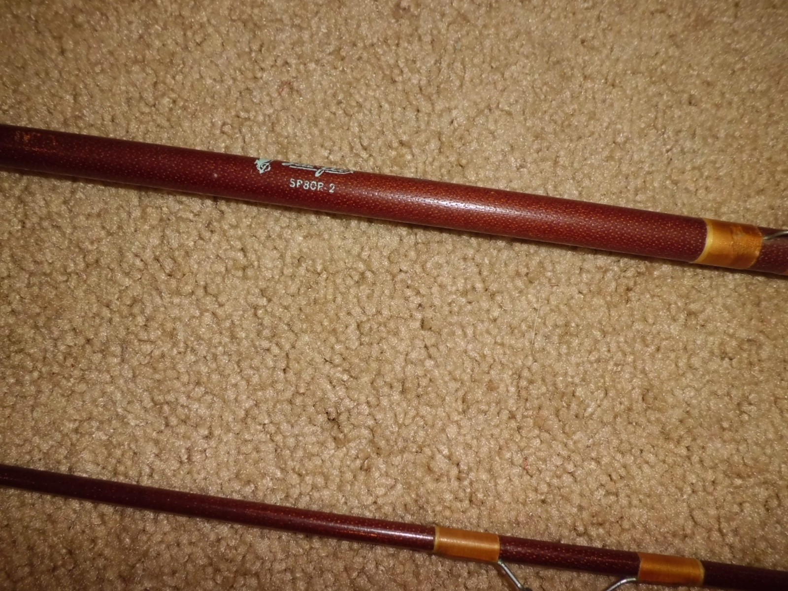 Vintage Silaflex SP80P-2 Spinning 8′ Rod made in USA
