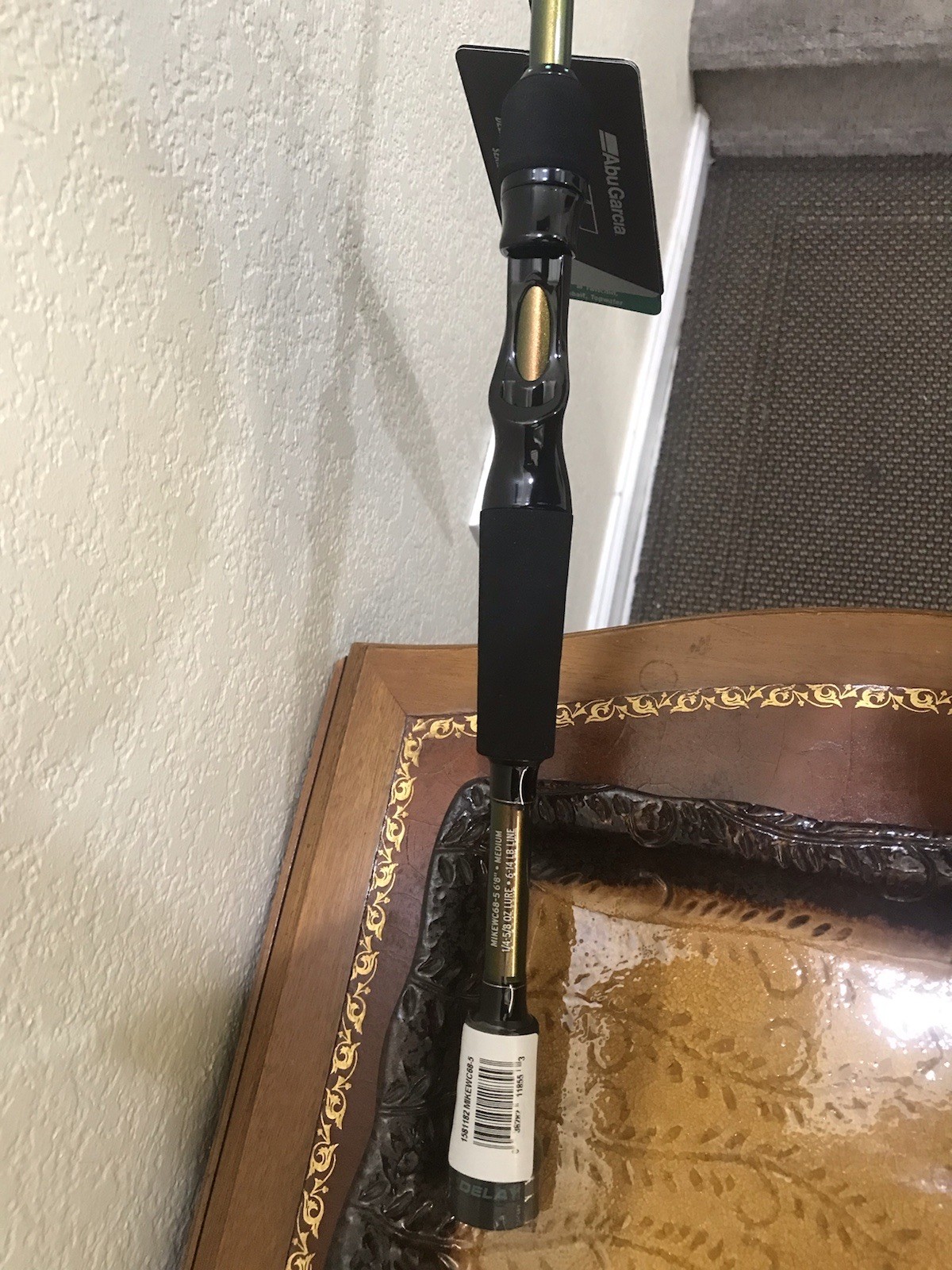 ABU GARCIA IKE LONG CASTING FISHING ROD MIKEWC68-6’8”FT 6-14LB MEDIUM 1/3-5/8 OZ
