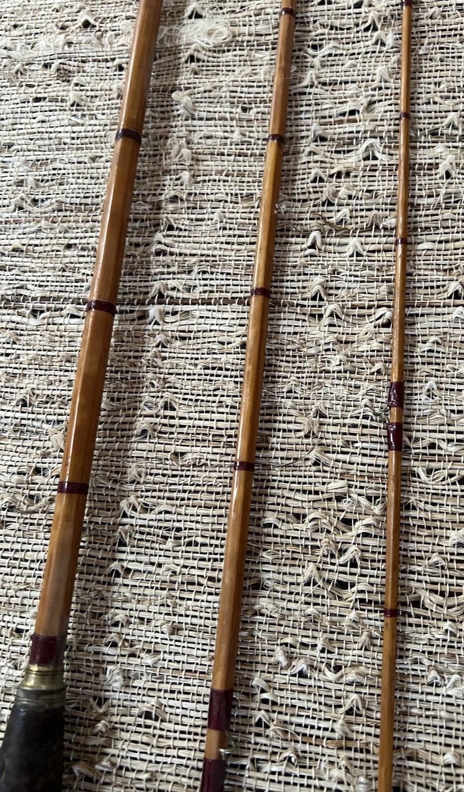 9 1/2’ 3 Piece Bamboo Fly Rod 6 Wt