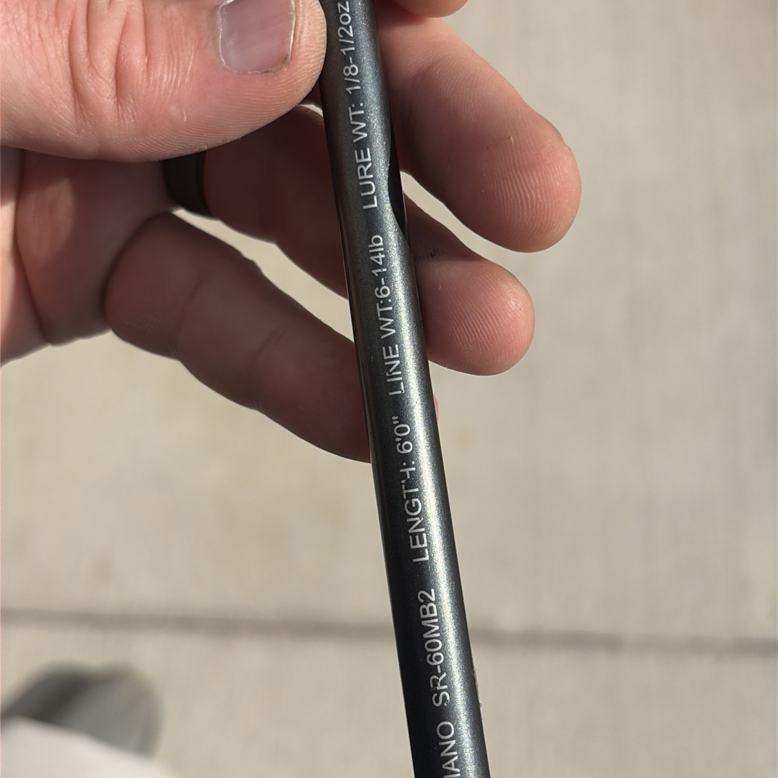 Shimano Scabard 2 Piece Spinning Rod