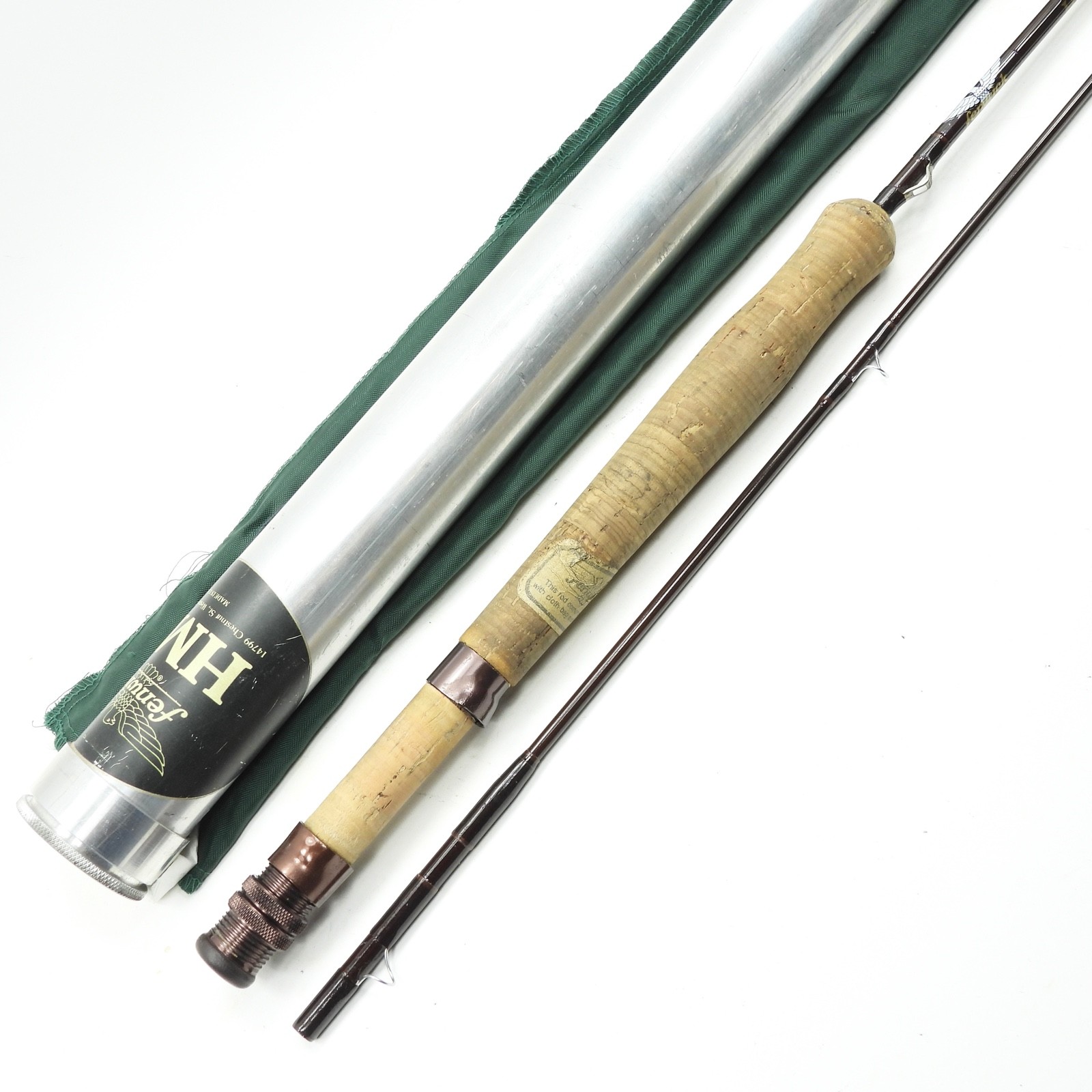 Fenwick HMG Fly Fishing Rod. GFF756. 7’ 6”. 6wt. W/ Tube & Sock. Made in USA.