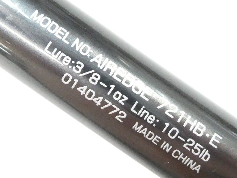 Daiwa Air Edge 721HB Spinning Rod, Light Use, Fishing Tackle