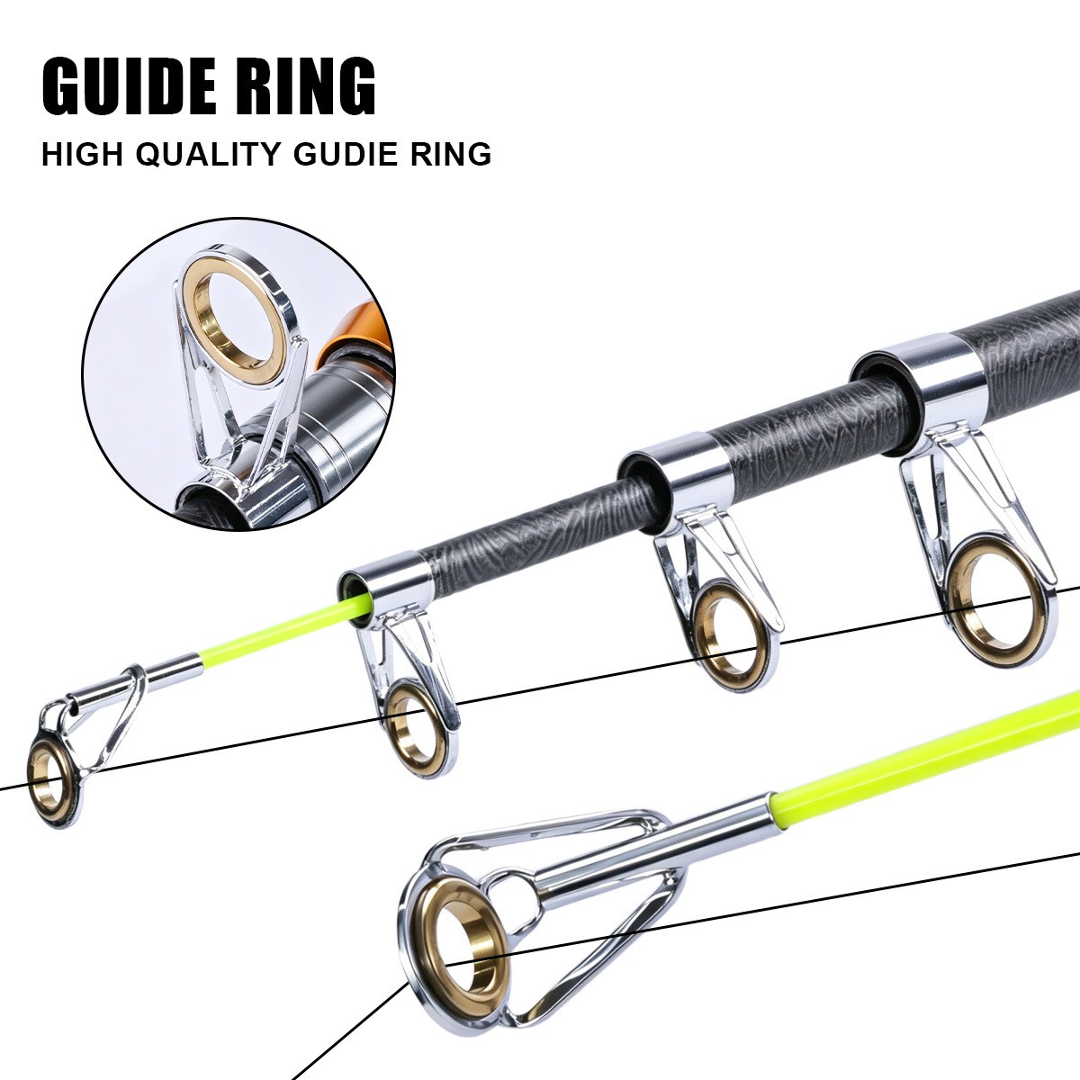 Pro Carbon Fiber Telescopic Fishing Rod Sea Saltwater Freshwater Spinning Pole