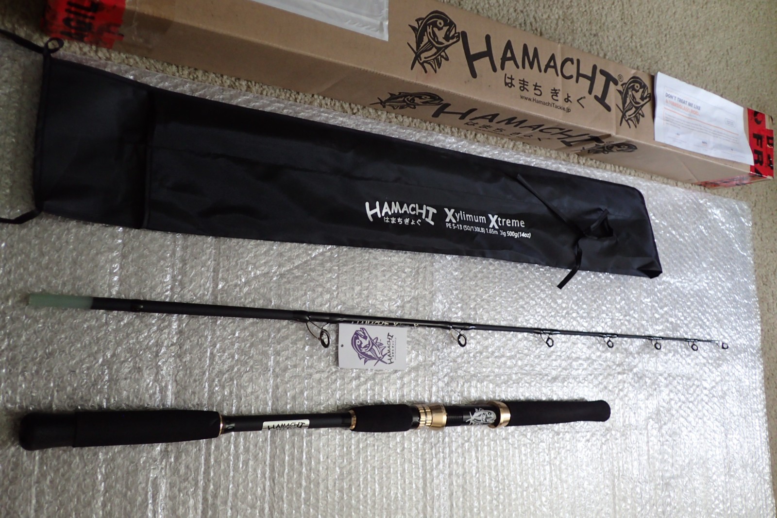 Hamachi Nano Jig Xtreme PE 5-13 50 – 130lb Japan fishing rod cast O/H
