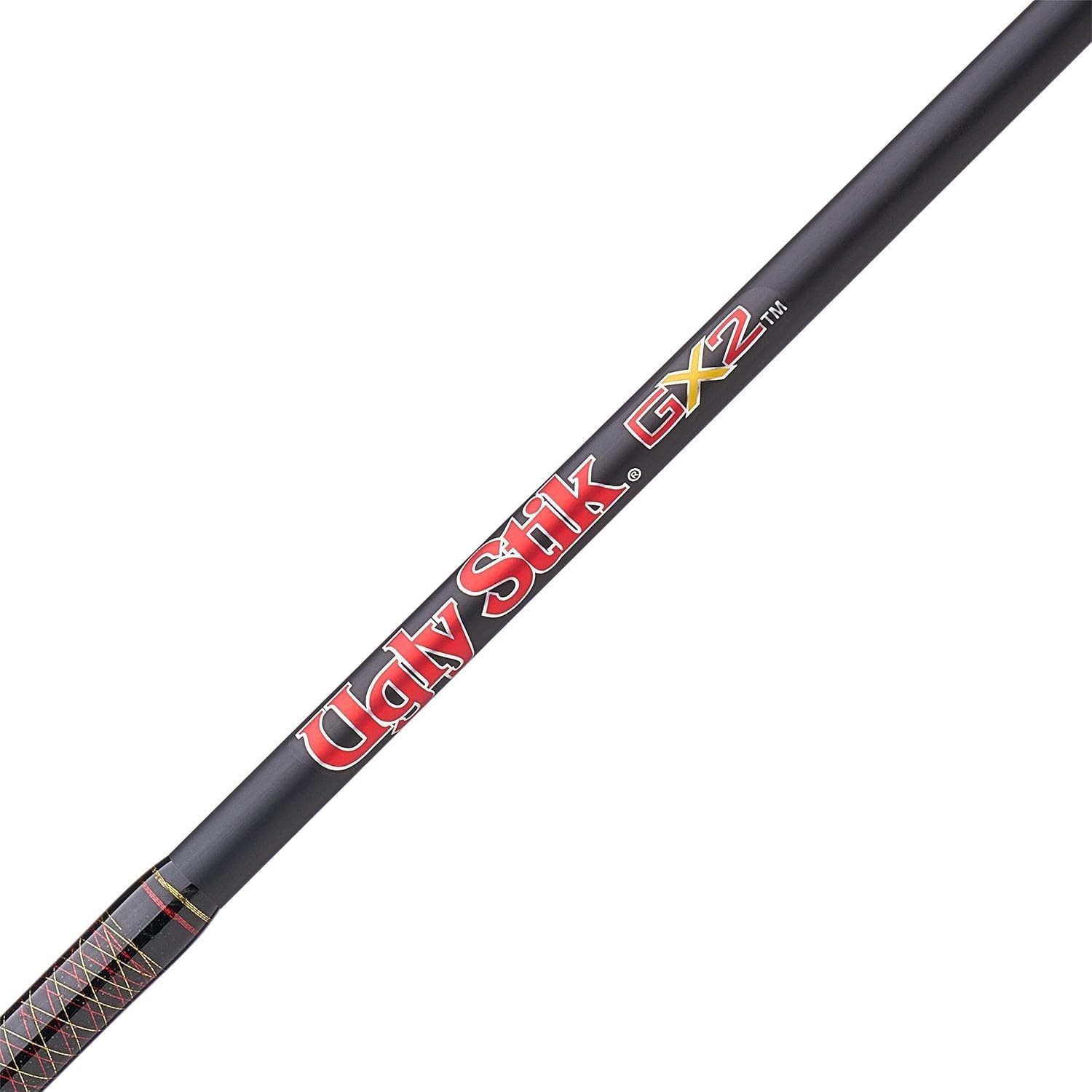6’6” GX2 Spinning Rod, Three Piece Spinning Rod, 6-15lb Line Rating, Medium R…