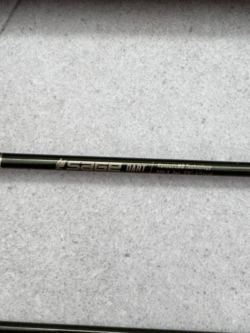 SAGE DART 276-3 #2 7’6″ Fly Rod Fishing 0197