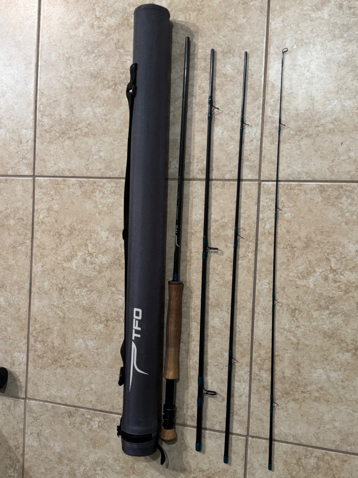 Excellent condition with minor cork grip indentations from normal use.