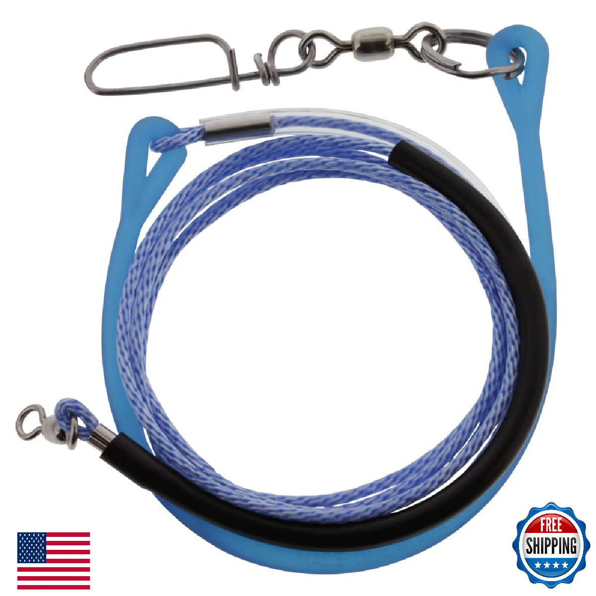Scotty Sure Stop Pro Downrigger Boom w/ Snubber 60-inch Blue Black